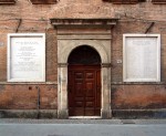 Plaques in Via Mazzini